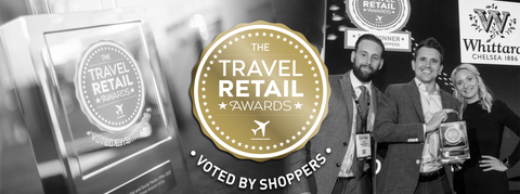 FINALISTE DU PRIX DU MEILLEUR FOURNISSEUR DURABLE DÉCERNÉ PAR TRAVEL RETAIL AWARD.