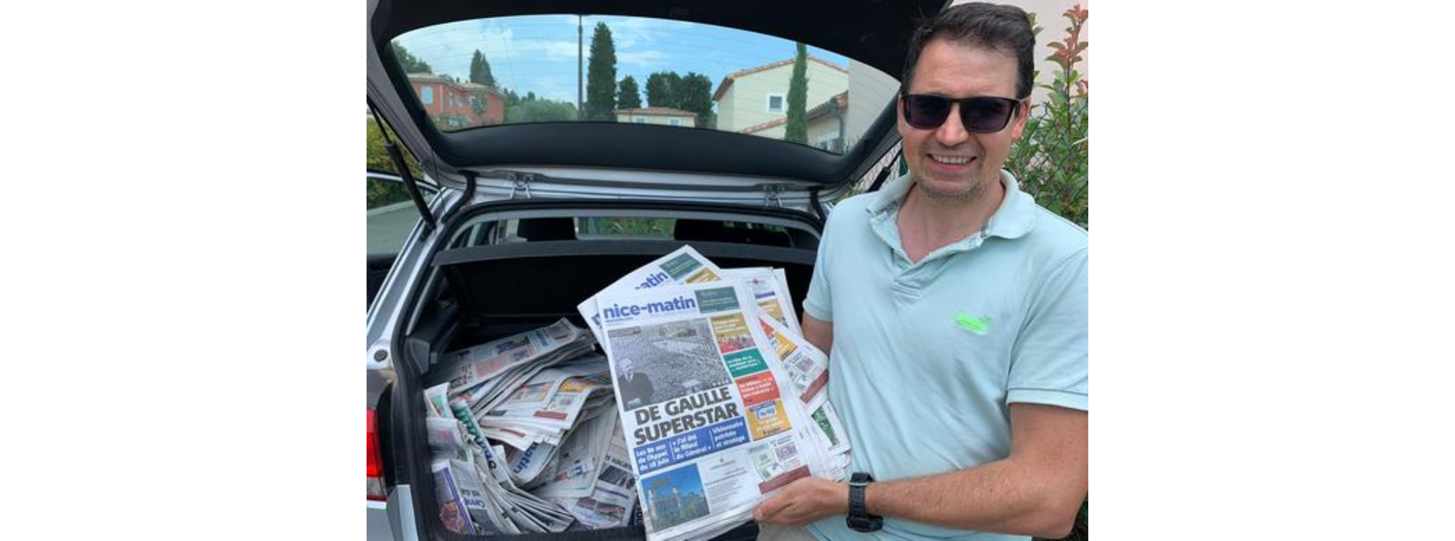 Balade en Provence dans le Nice Matin Image