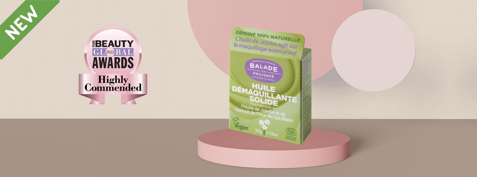 Highly Commended des Pure Beauty Global Awards 2022