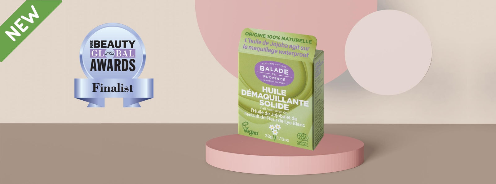 Finaliste des Pure Beauty Global Awards 2022