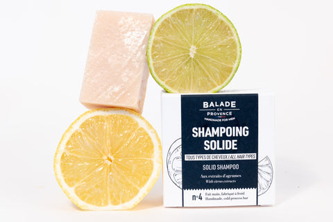 Shampoing solide pour hommes avec agrumes