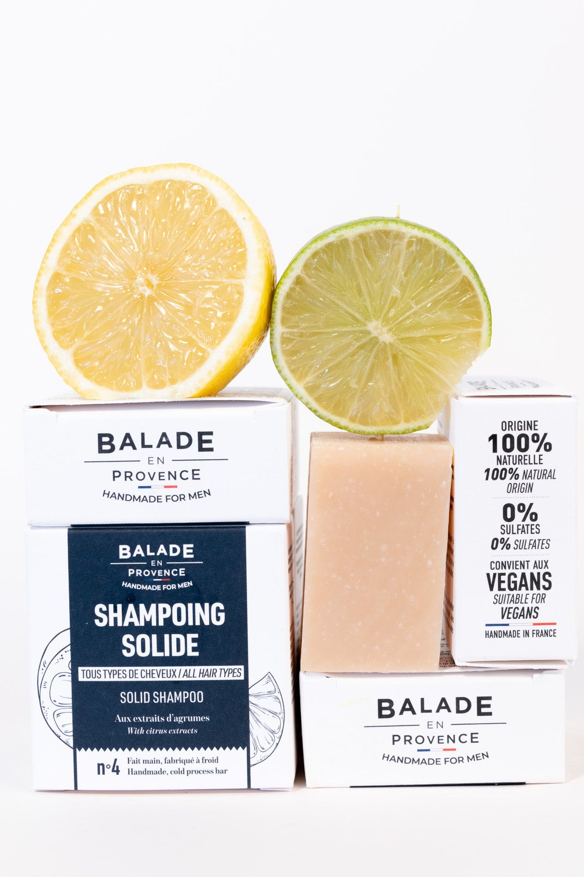 Shampoing Revigorant pour hommes avec son pain solide