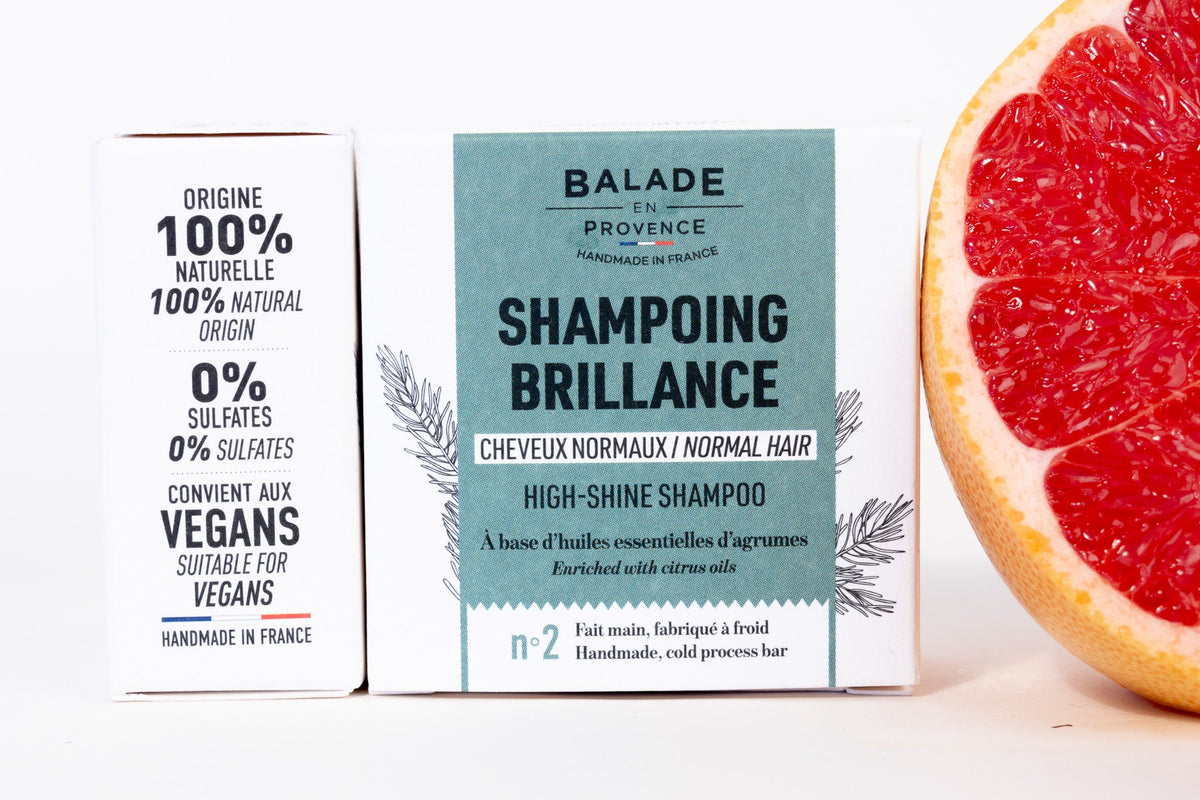 Shampooing Brillance avec pamplemousse