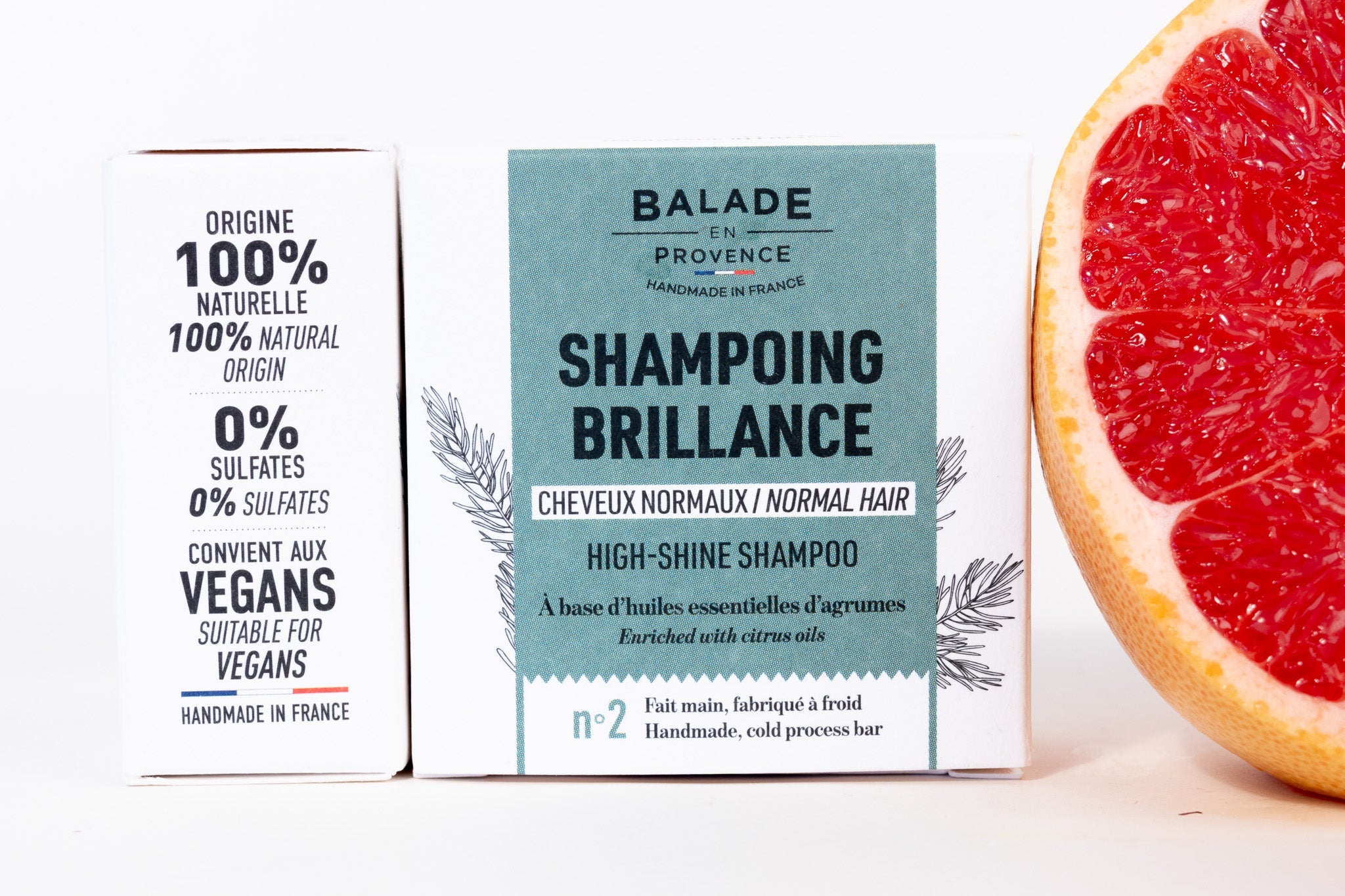 Shampooing Brillance avec pamplemousse