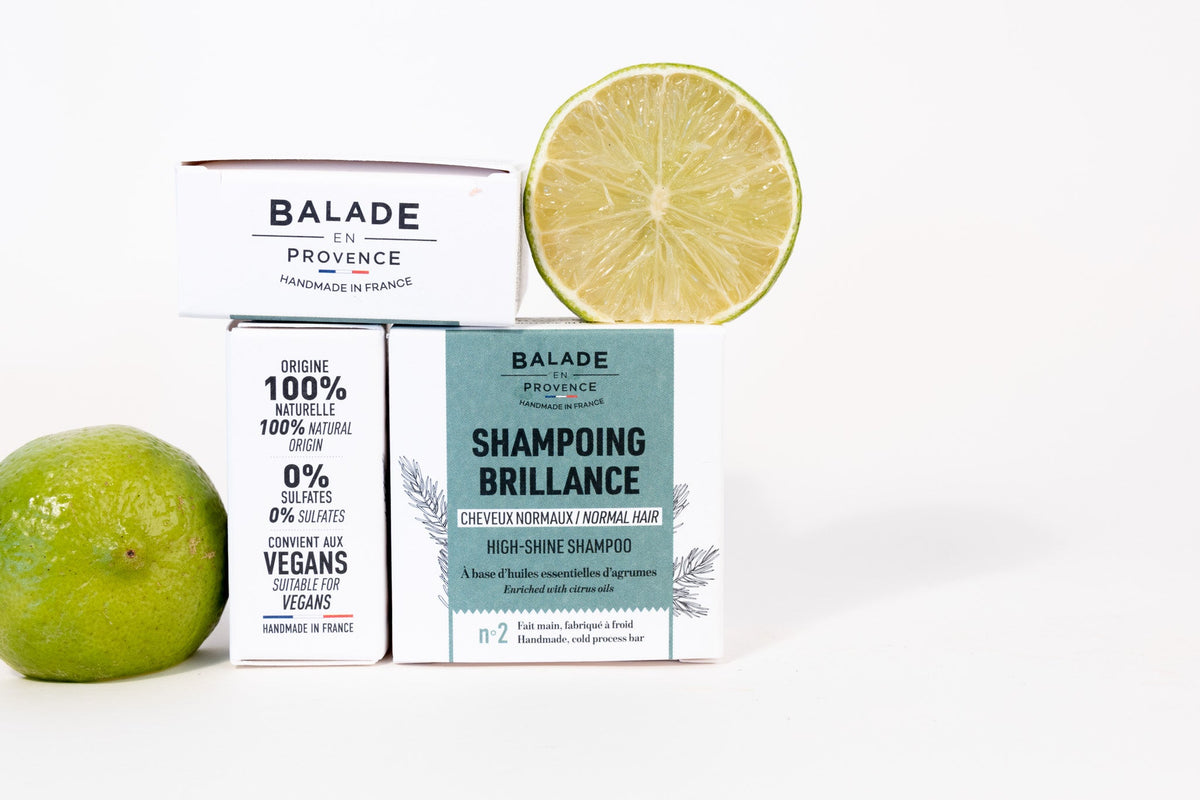 Shampooing Brillance avec agrumes