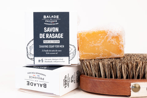 Savon de Rasage Agrumes en situation