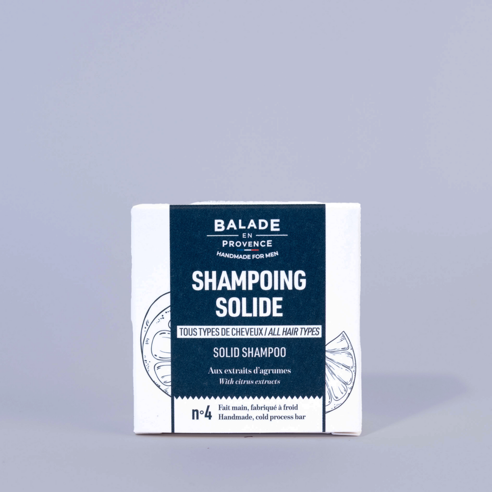 Shampoing Revigorant pour hommes Balade en Provence – vue de face