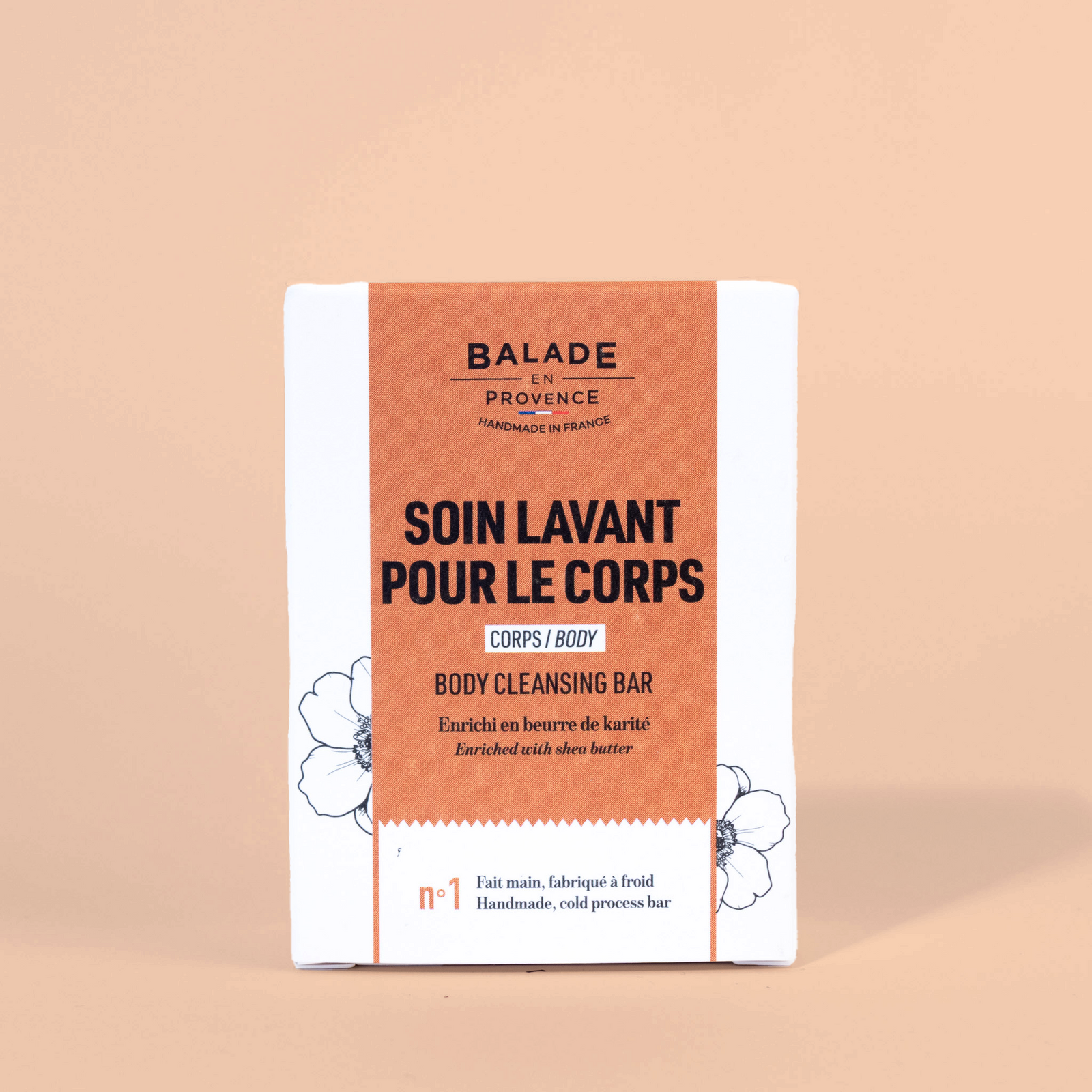 Savon Corps Fleur d’Oranger Balade en Provence – vue de face