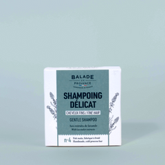 Shampoing Lavande pour cheveux fins Balade en Provence – vue de face