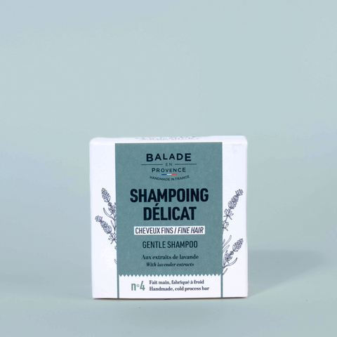 Shampoing Lavande pour cheveux fins Balade en Provence – vue de face