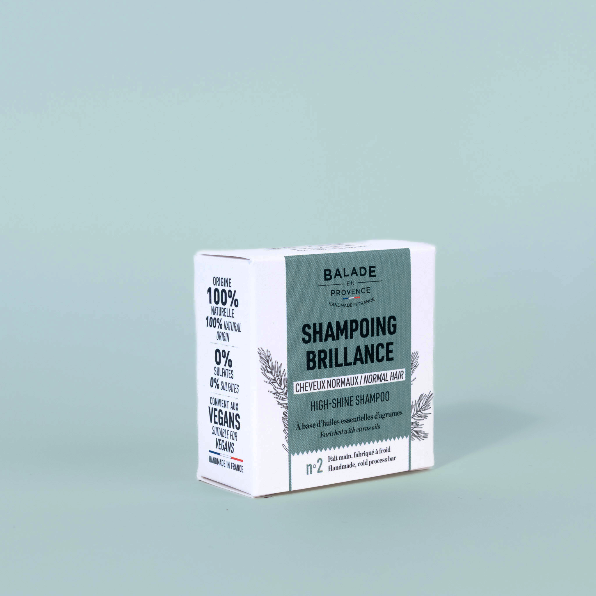 Shampooing Brillance – vue trois-quarts