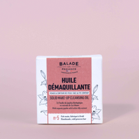 Huile Démaquillante Solide Balade en Provence – vue de face