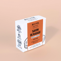Emballage du Savon de Rasage Femme – vue trois-quarts