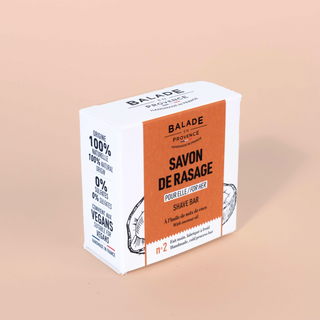 Emballage du Savon de Rasage Femme – vue trois-quarts