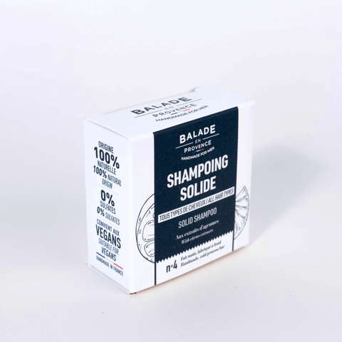 Emballage du Shampoing Revigorant pour hommes – vue latérale