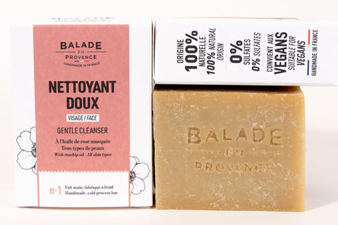 Nettoyant Visage solide et pain nettoyant