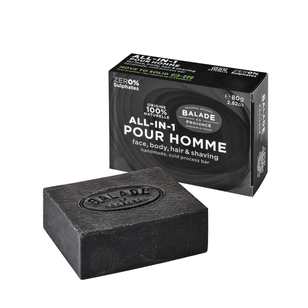 Pack Essentiels Visage & Corps pour hommes – détail du produit