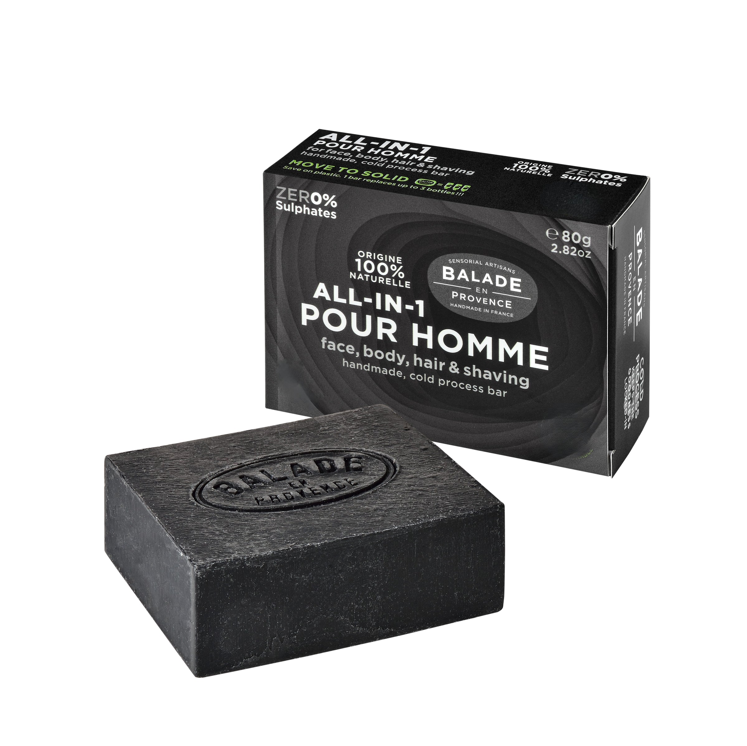Pack Essentiels Visage & Corps pour hommes – détail du produit