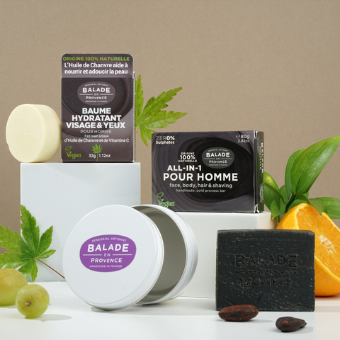 Pack Essentiels Visage & Corps pour hommes