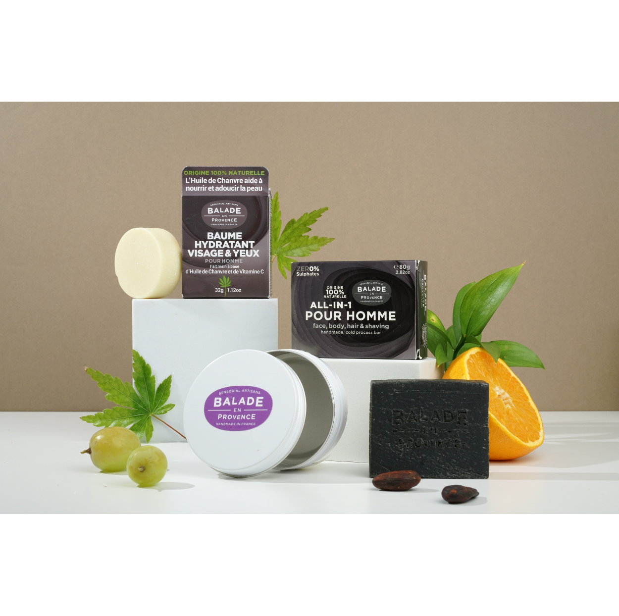 Pack Essentiels Visage & Corps pour hommes – vue principale