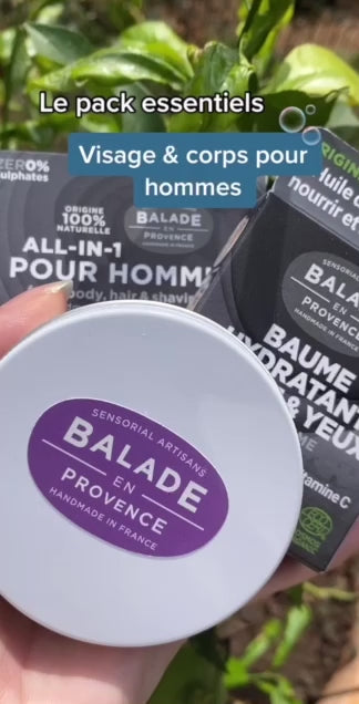 Pack Essentiels Visage & Corps pour hommes – vidéo de présentation