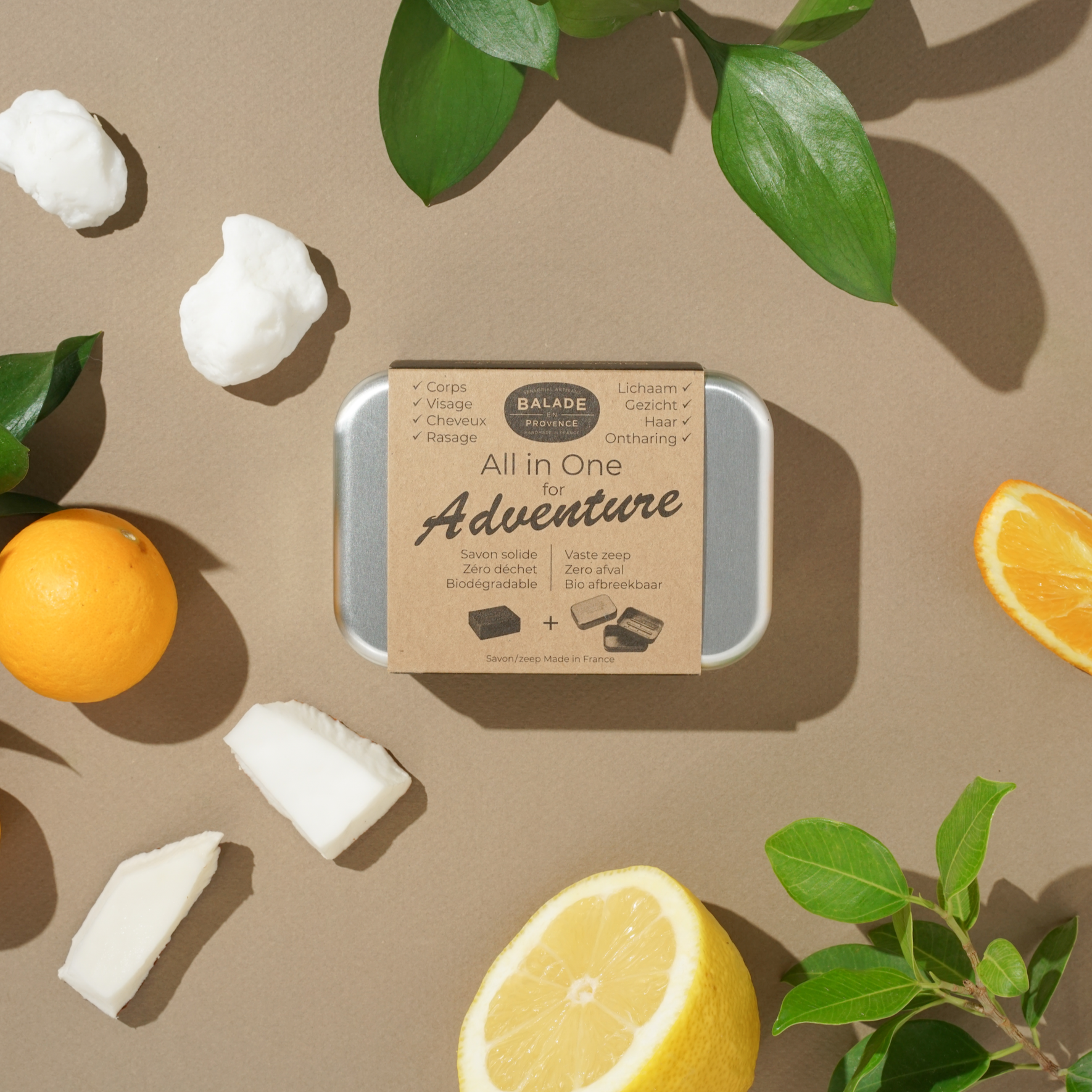All-in-One for Adventure pour hommes – texture et utilisation