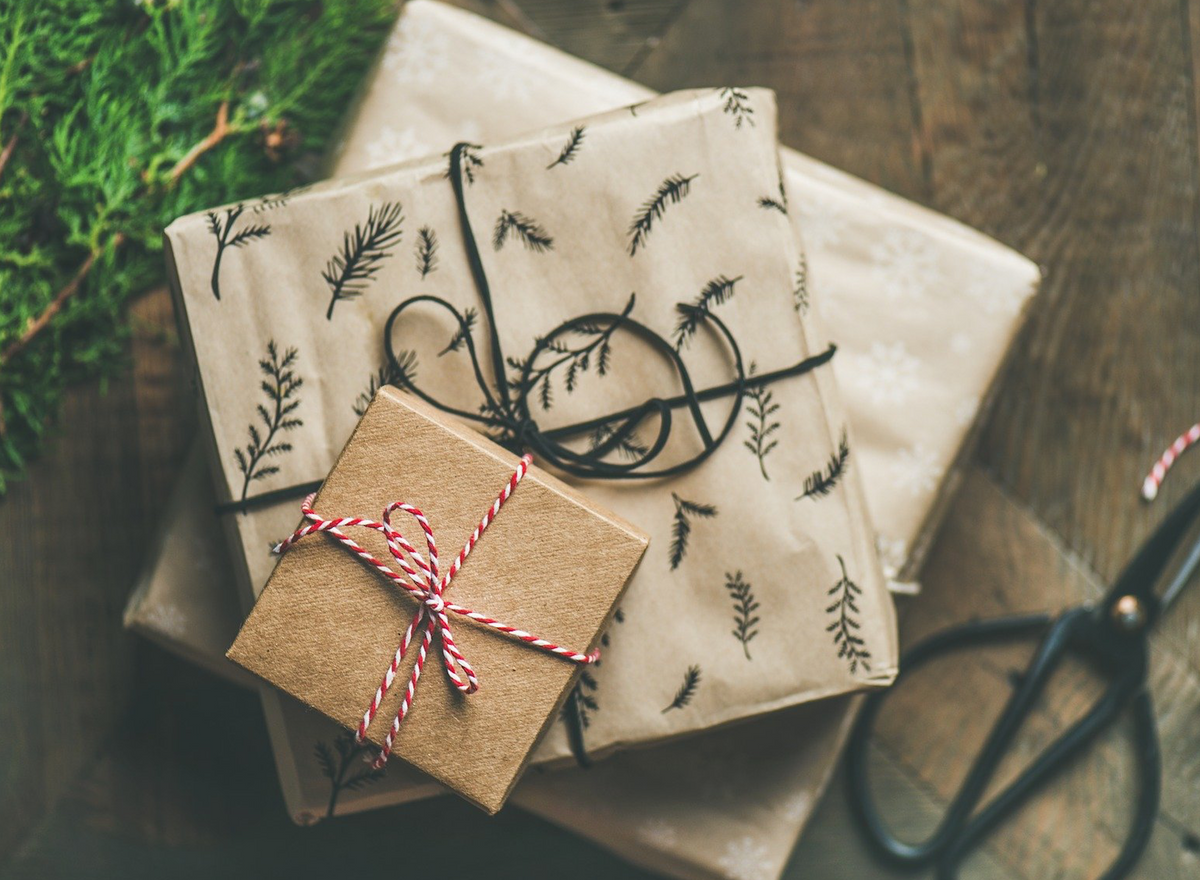geschenkverpackung, festtage, geburtstag, weihnachten, spaziergang in der provence, handmade in france