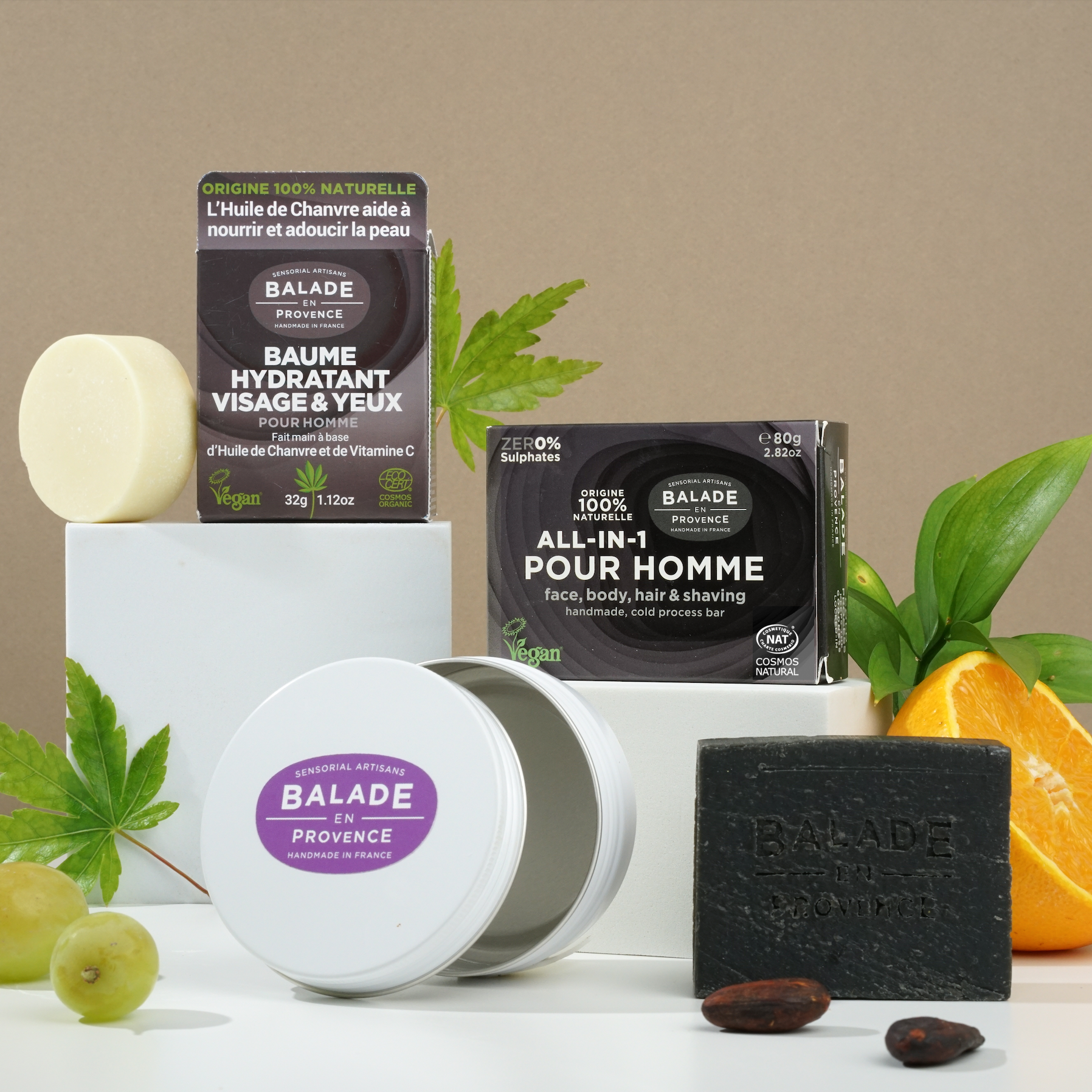 Face and Body Essentials Pack for Men